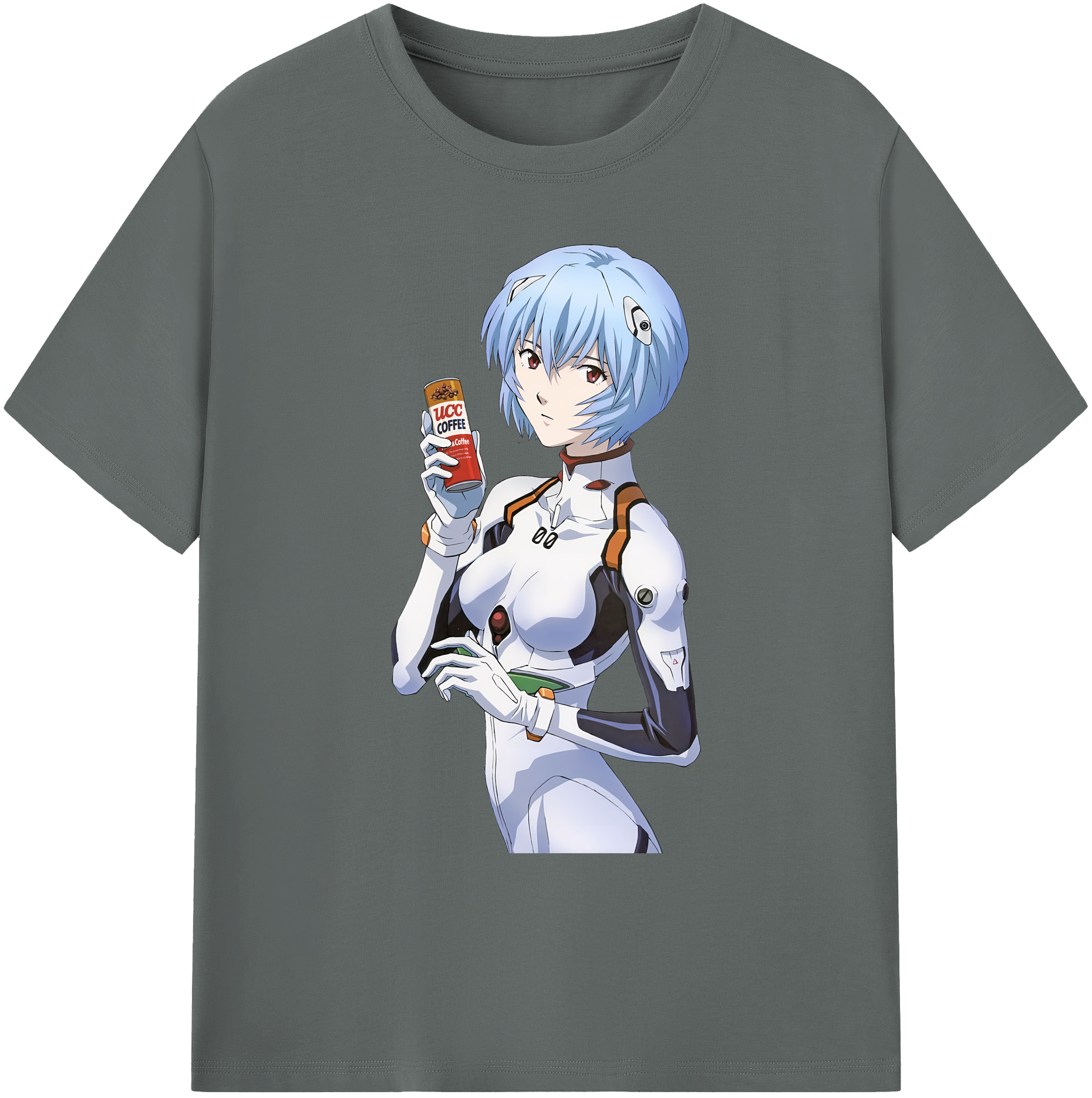 （画像用） EVA 新世紀エヴァンゲリオン 綿100％ メンズ半袖Tシャツ｜肌触りやわらか＆通気性